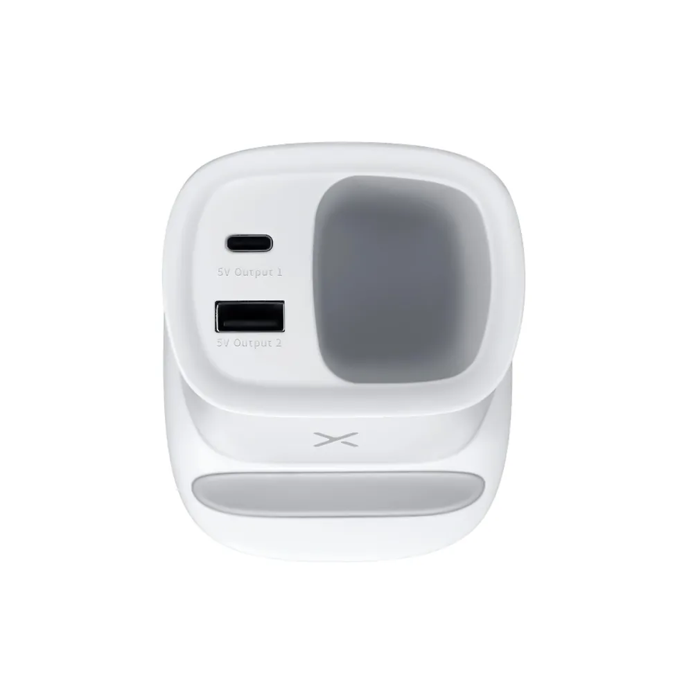 Настольный органайзер Limerick c беспроводной зарядкой и вентилятором фото 4
