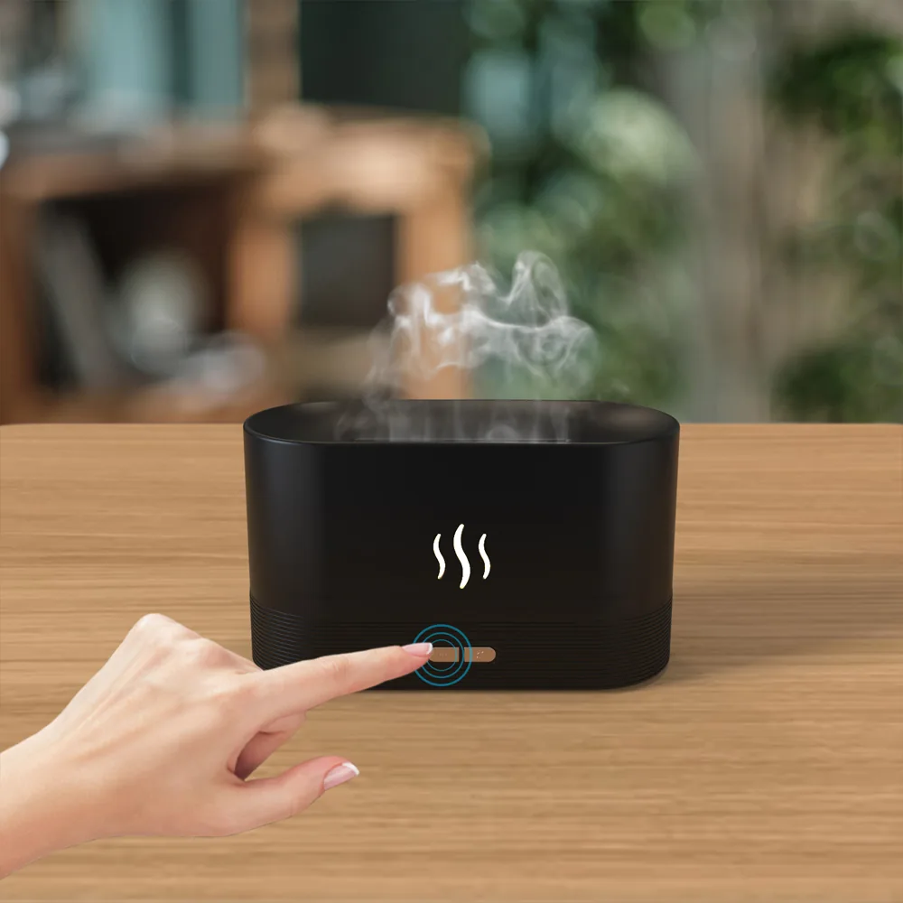 Светодиодный USB увлажнитель-ароматизатор Flame RGB фото 5