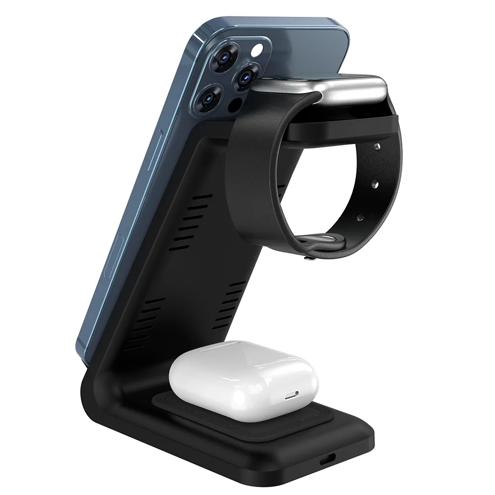 Беспроводное мультизарядное устройство Standy 15W фото 2