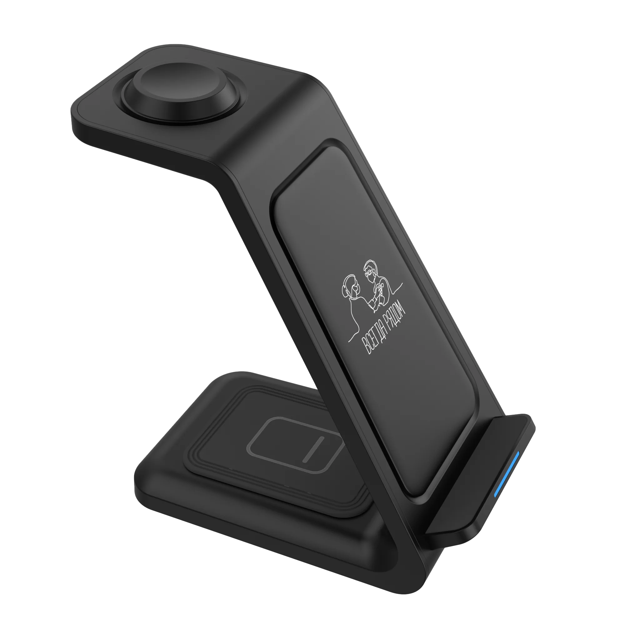 Беспроводное мультизарядное устройство Standy 15W фото 4