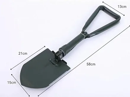 Лопата складная Tools Sheffield в чехле фото 7