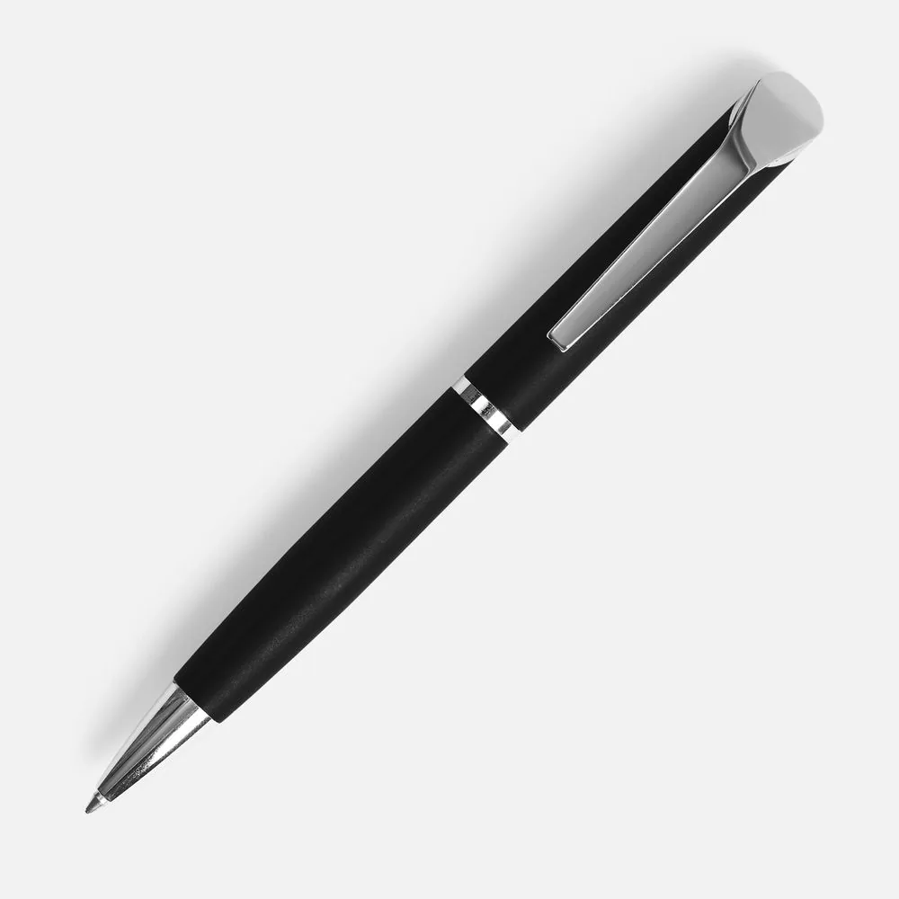 Ручка шариковая Glide, черная фото 3