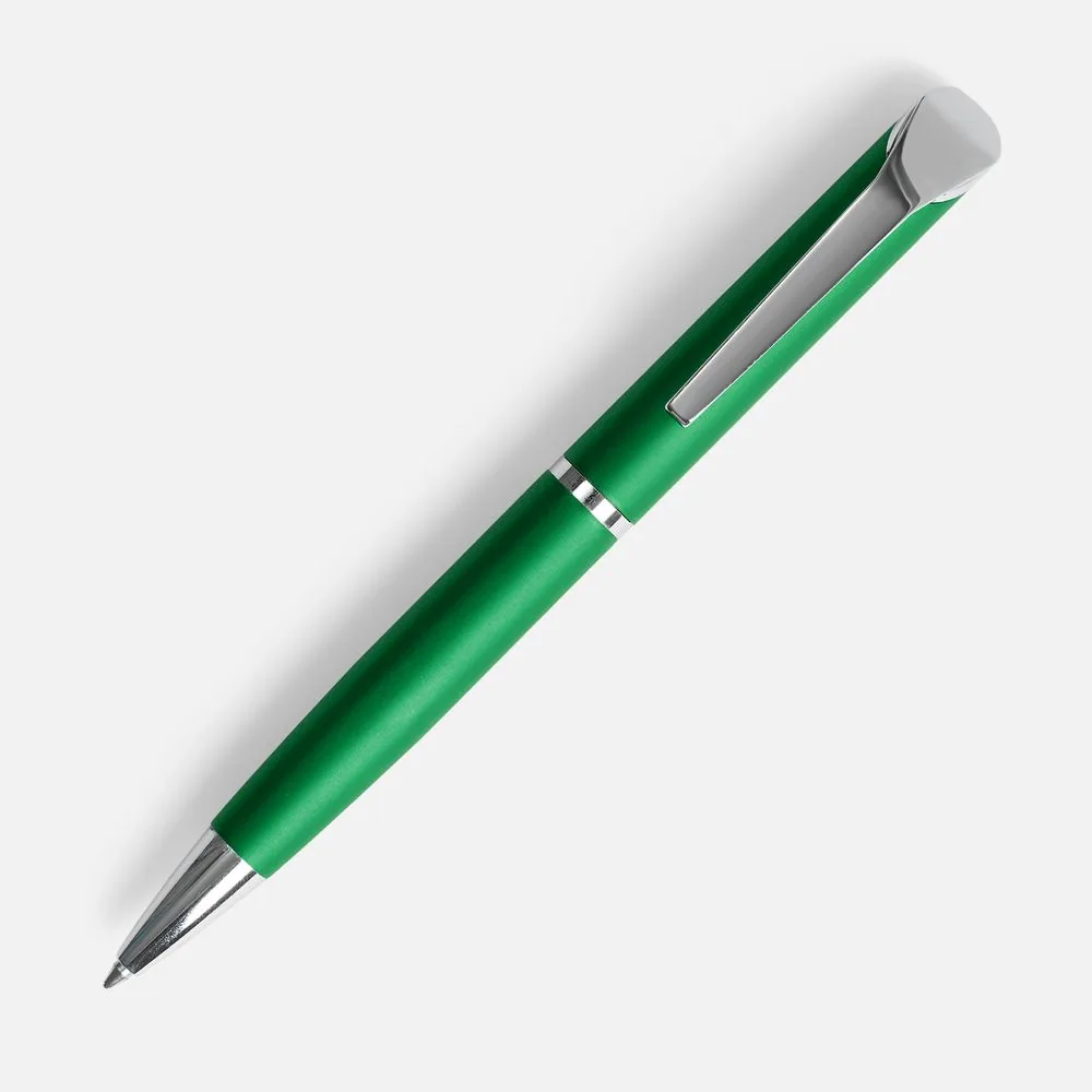 Ручка шариковая Glide, зеленая фото 3