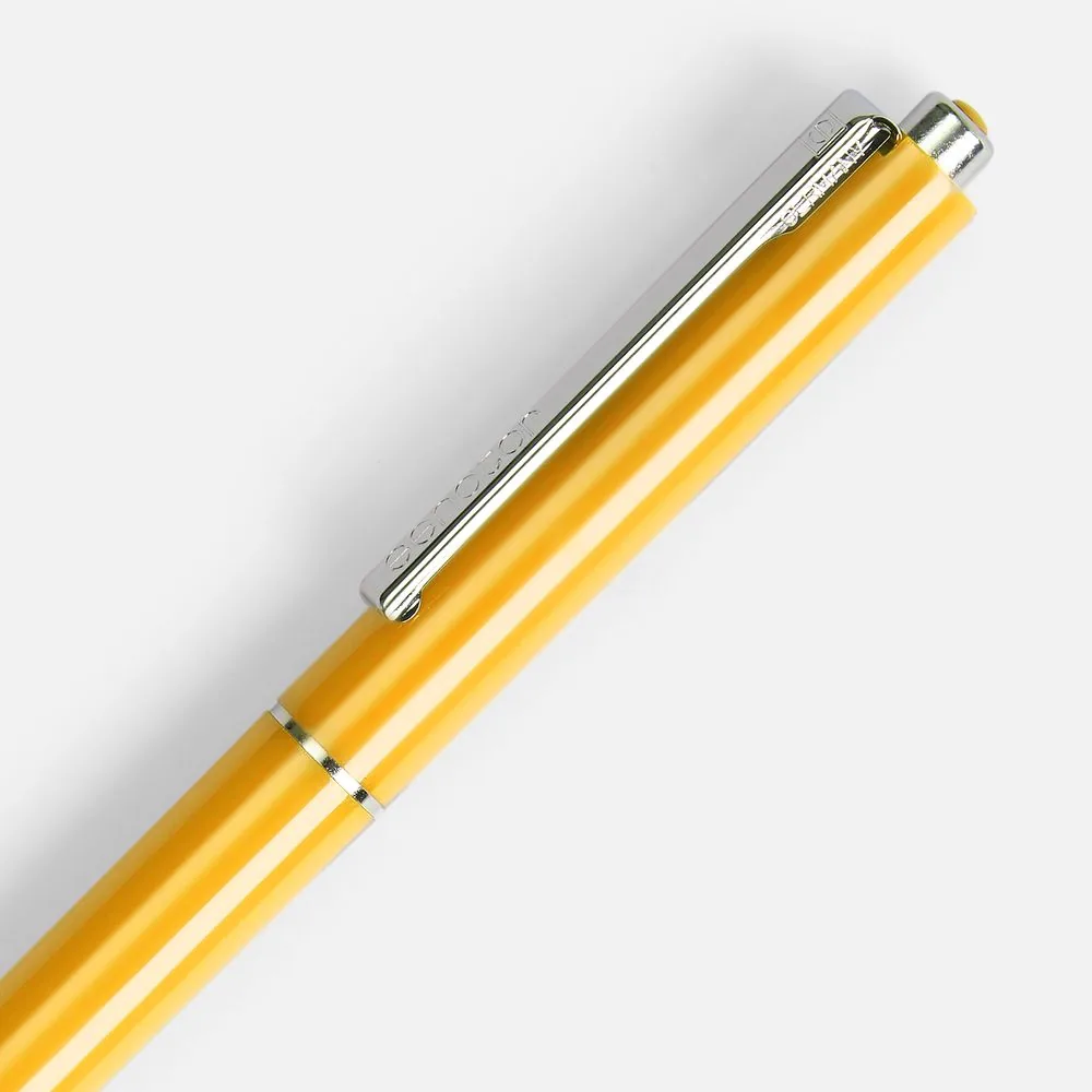Ручка шариковая Senator Point, ver.2, желтая фото 4