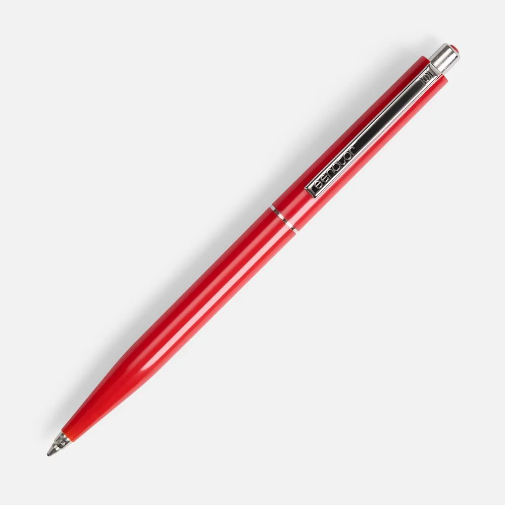 Ручка шариковая Senator Point, ver.2, красная фото 3
