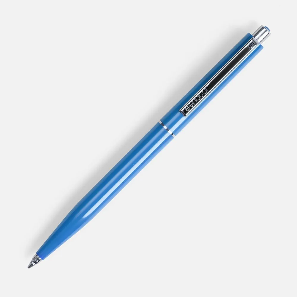 Ручка шариковая Senator Point, ver.2, синяя фото 3