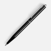 Ручка шариковая Senator Point, ver.2, черная фото 2
