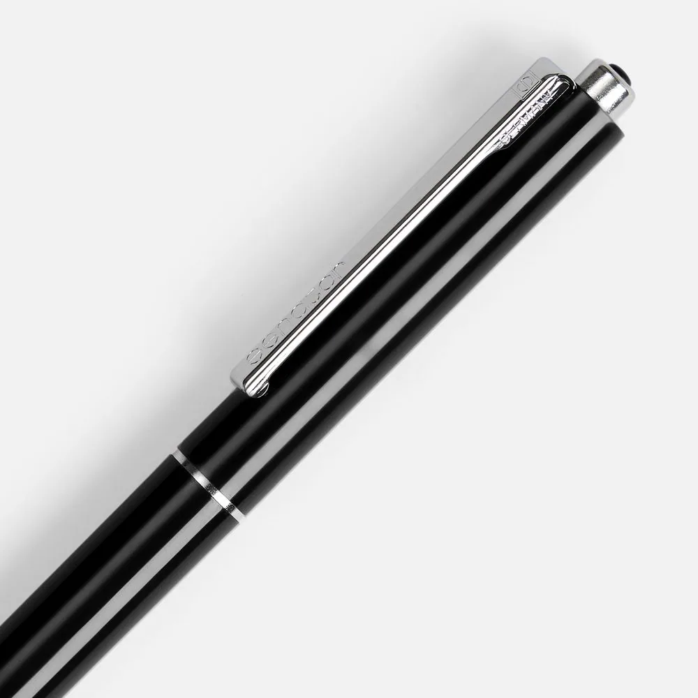 Ручка шариковая Senator Point, ver.2, черная фото 4
