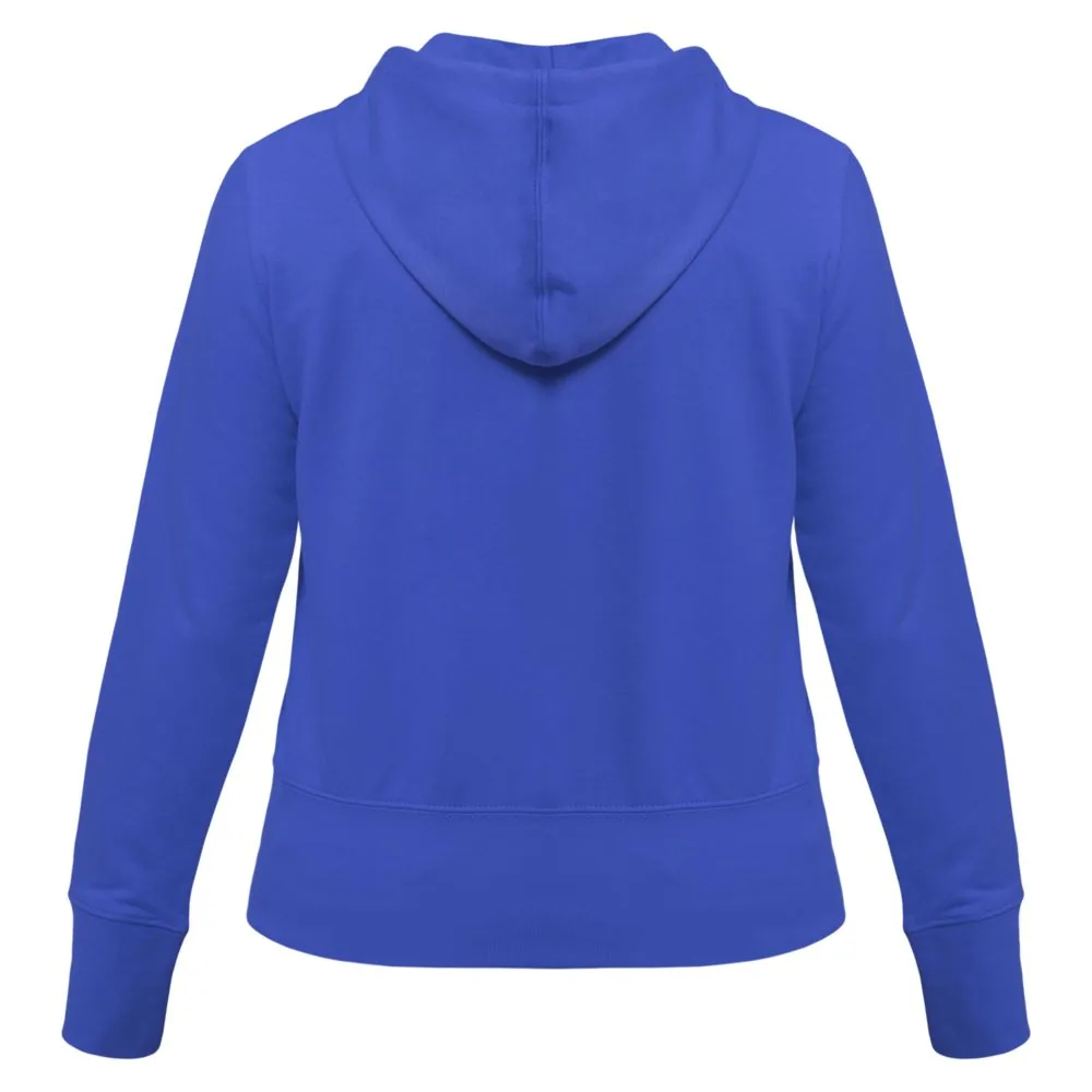 Толстовка женская Hooded Full Zip ярко-синяя, размер M фото 4