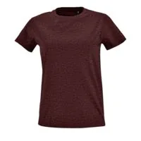 Футболка женская Imperial Fit Women бордовый меланж, размер XXL фото 2