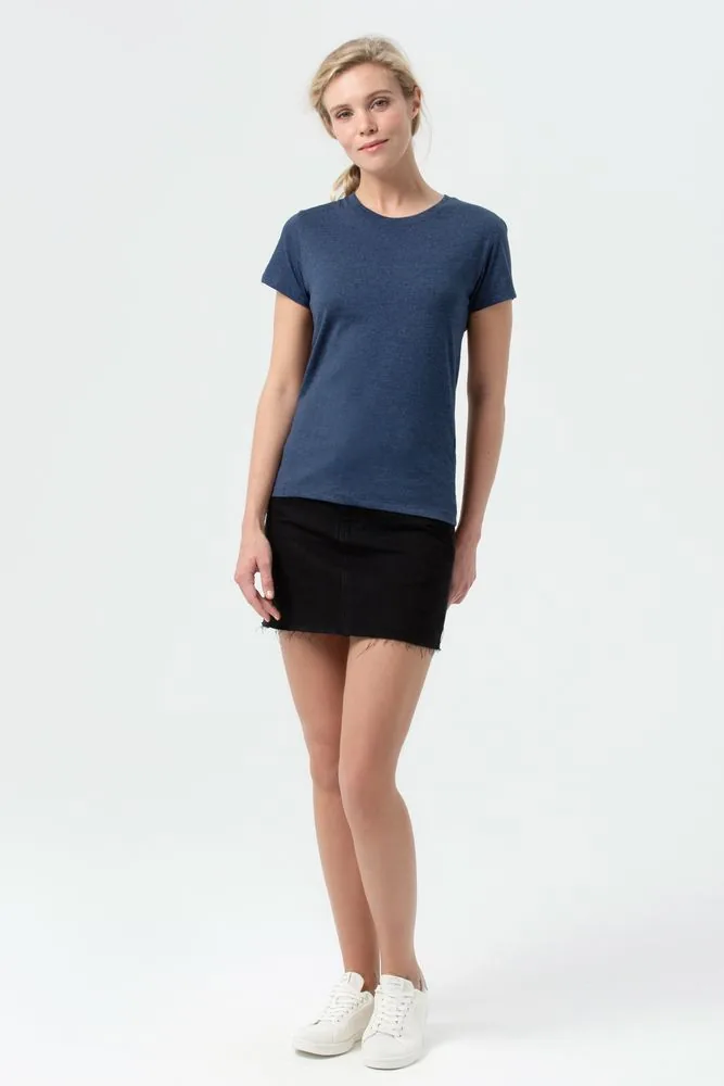 Футболка женская Regent Fit Women синий меланж, размер S фото 8