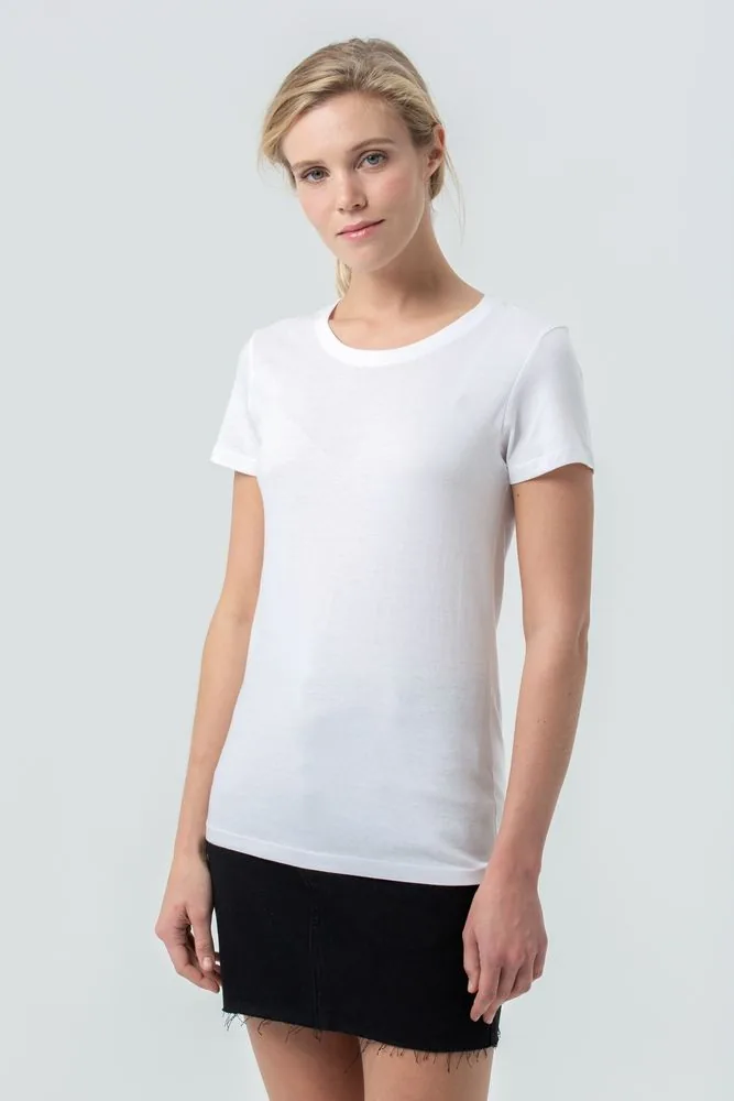 Футболка женская Regent Fit Women белая, размер S фото 5