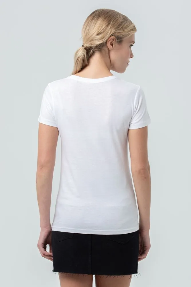 Футболка женская Regent Fit Women белая, размер M фото 6