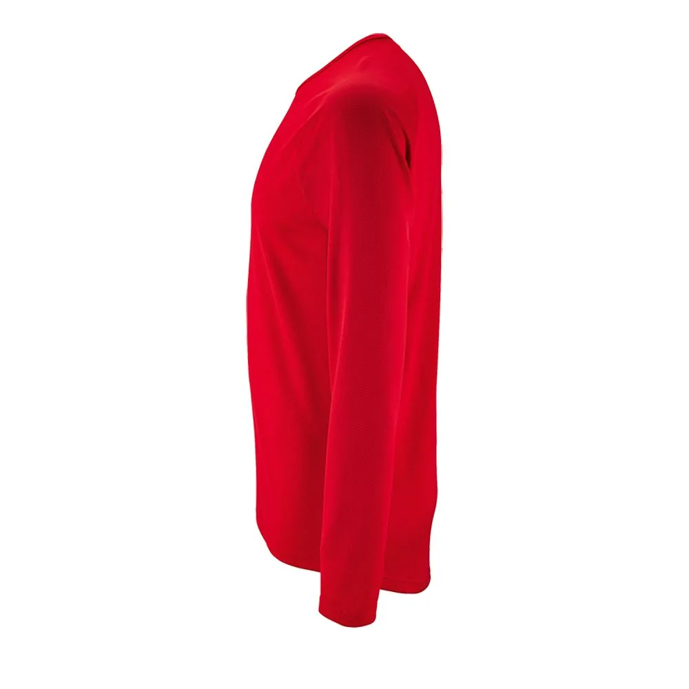 Футболка с длинным рукавом Sporty LSL Men красная, размер 3XL фото 4