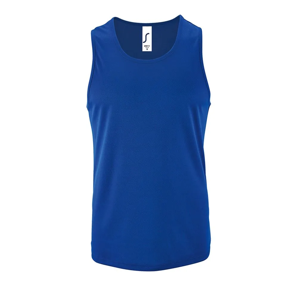 Майка мужская Sporty TT Men ярко-синяя, размер XXL