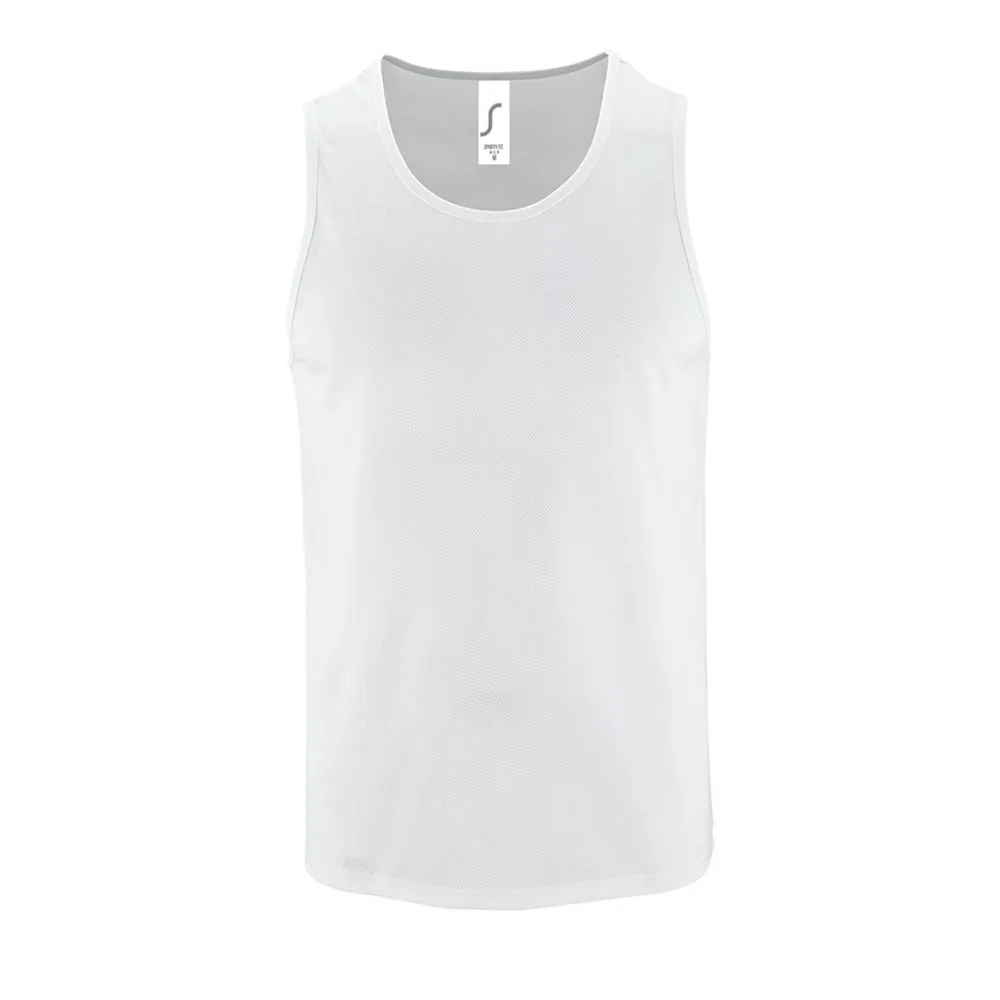 Майка мужская Sporty TT Men белая, размер XL