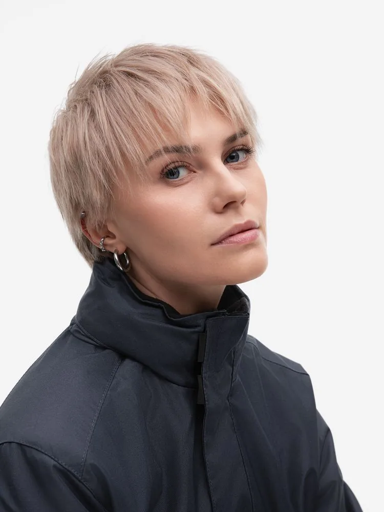 Куртка на стеганой подкладке Robyn темно-синяя, размер 3XL фото 16