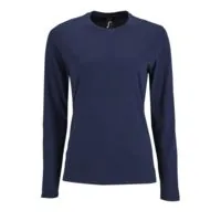 Футболка с длинным рукавом Imperial LSL Women темно-синяя (кобальт), размер L фото 2