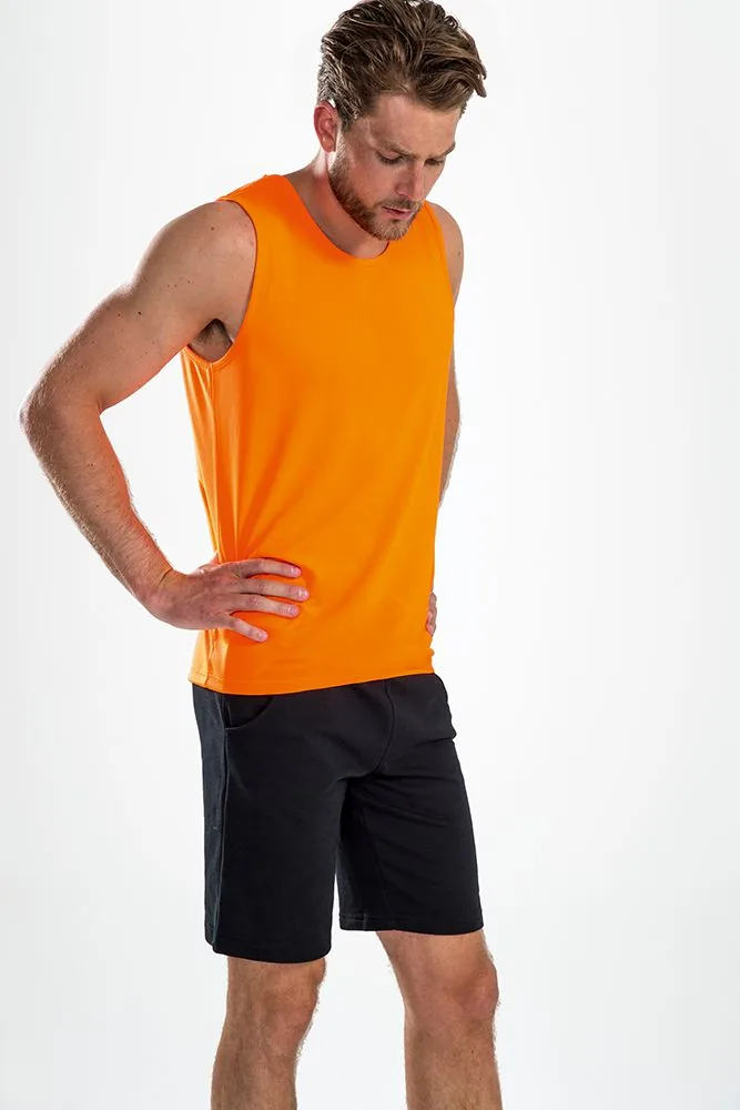 Майка мужская Sporty TT Men розовый неон, размер M фото 6