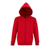 Толстовка детская Stone Kids красная, на рост 130-140 см (10 лет) фото 2