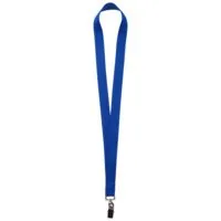 Лента для бейджа Neckband, синяя фото 2