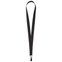 Лента для бейджа Neckband, черная фото 2