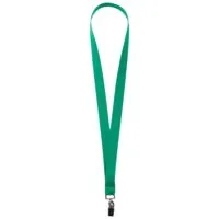 Лента для бейджа Neckband, зеленая фото 2