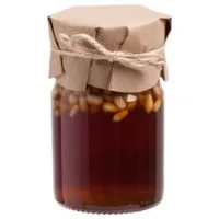 Мед цветочный Bee To Bear, с кедровыми орехами фото 2