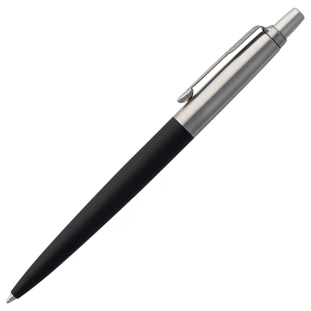 Ручка шариковая Parker Jotter Core K63, черный с серебристым фото 3