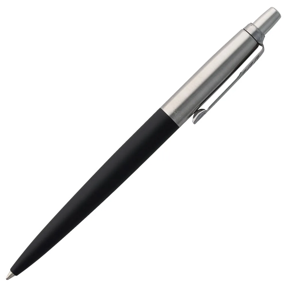 Ручка шариковая Parker Jotter Core K63, черный с серебристым фото 4