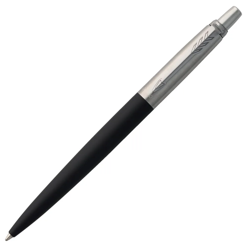 Ручка шариковая Parker Jotter Core K63, черный с серебристым фото 5