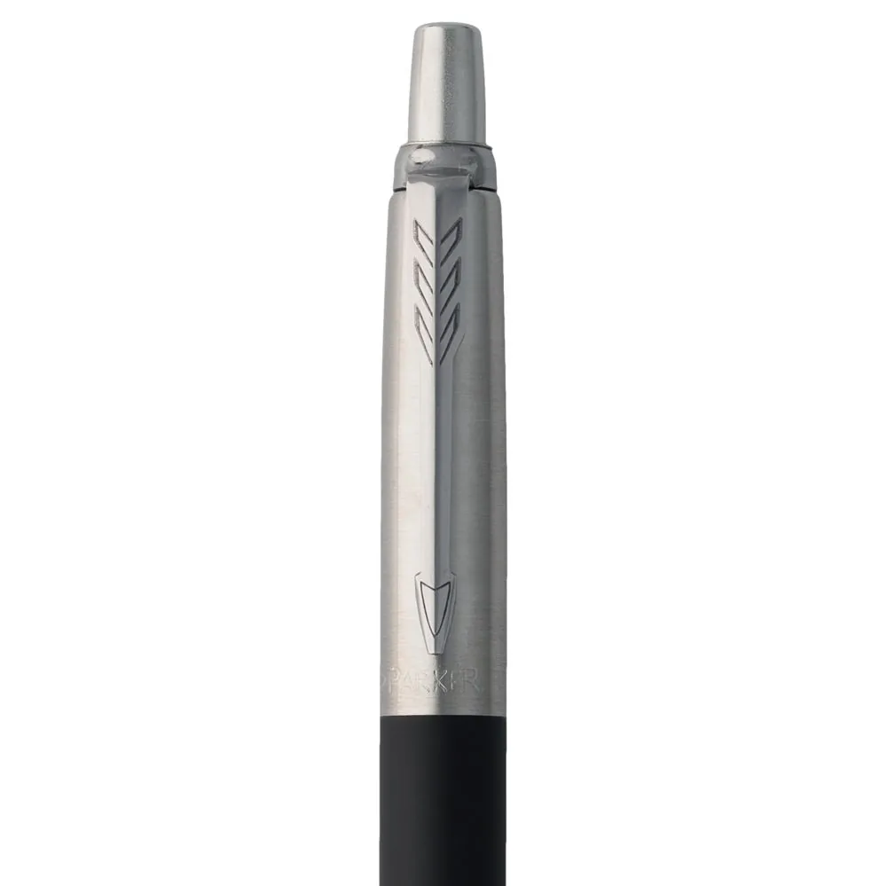 Ручка шариковая Parker Jotter Core K63, черный с серебристым фото 6