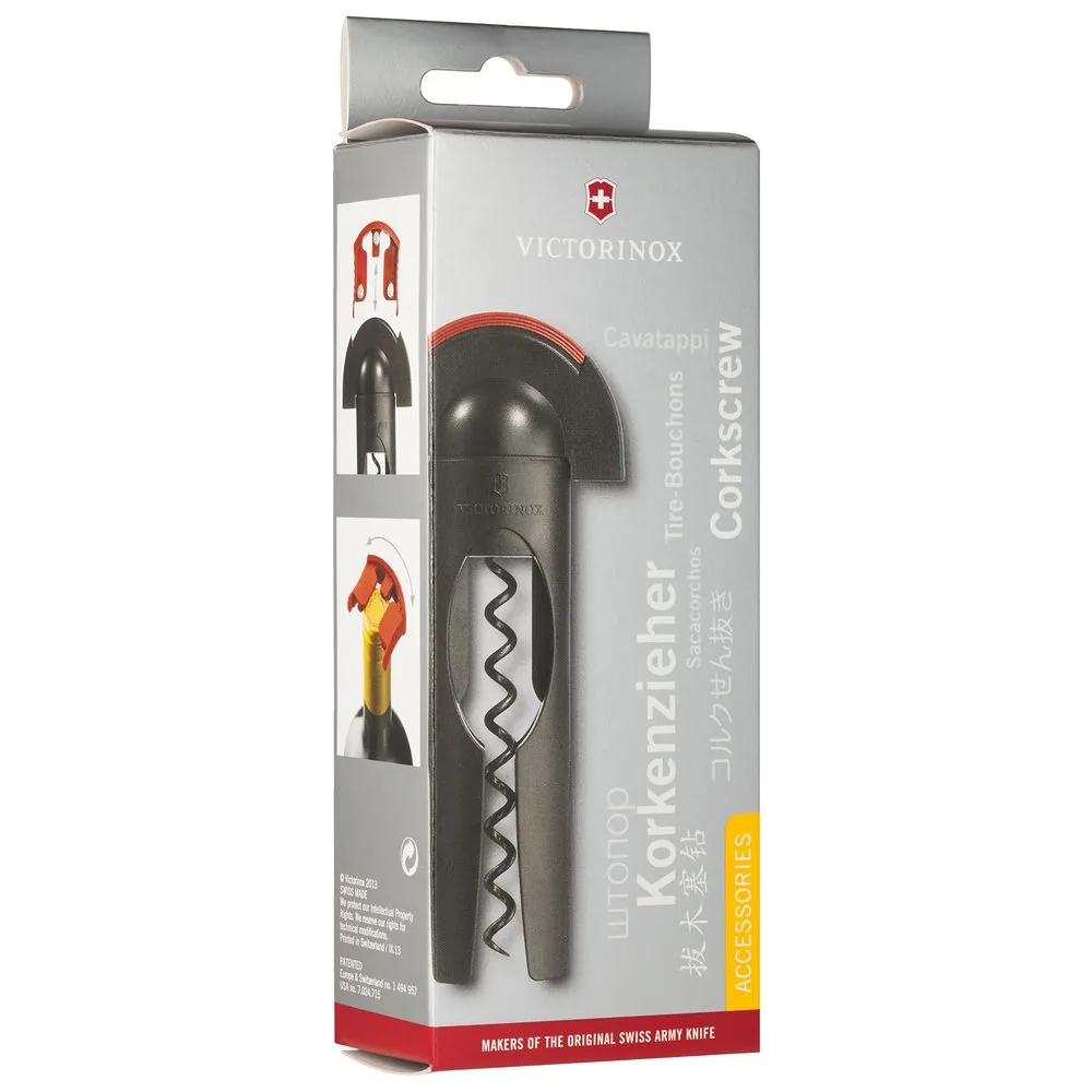 Штопор Victorinox Utensils, черный фото 5