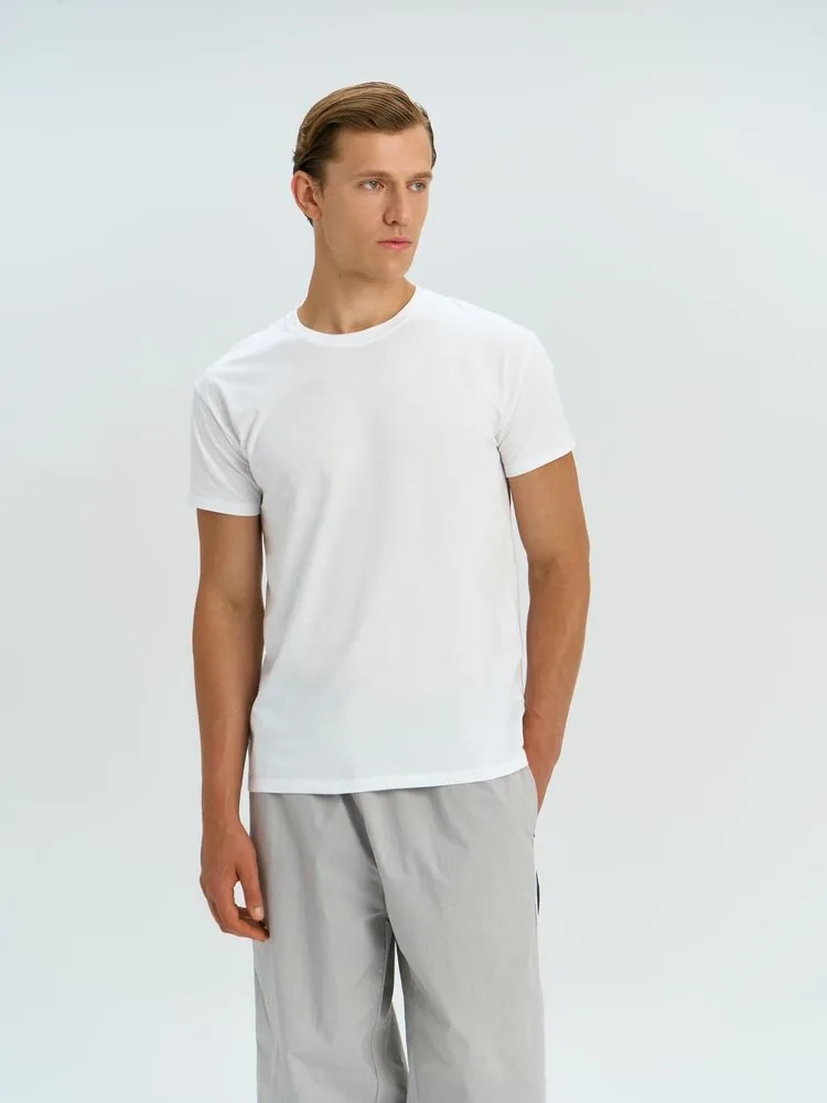 Футболка Regent 150 желтая (лимонная), размер S фото 6