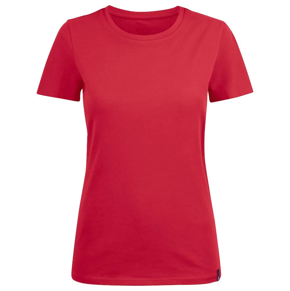 Футболка женская Ladies American U красная, размер XL