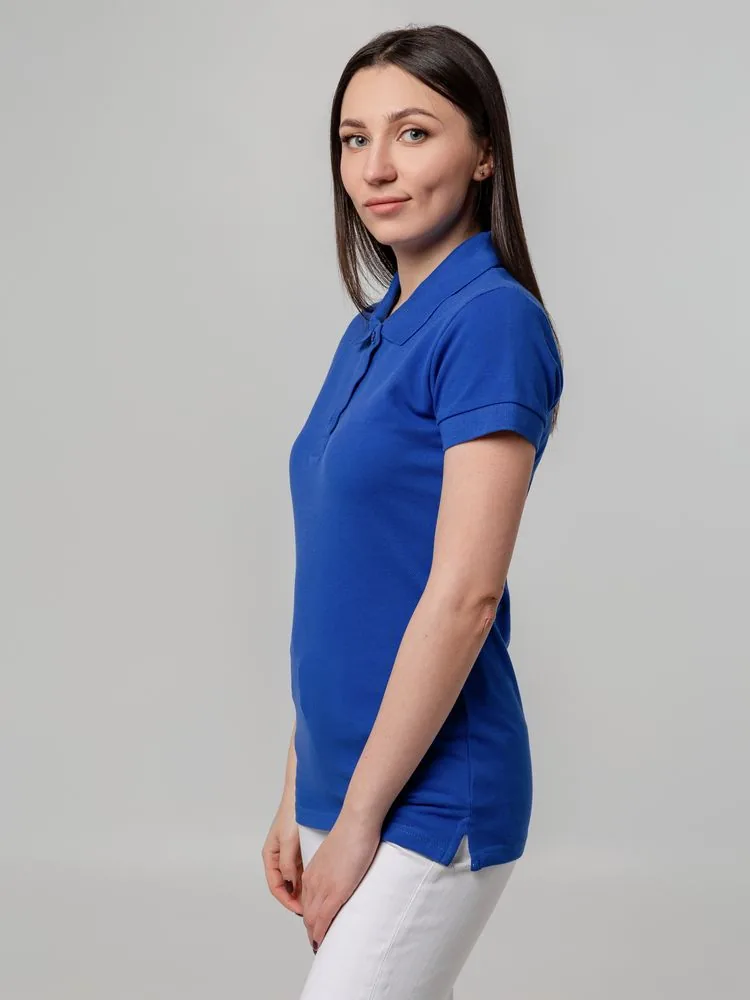 Рубашка поло женская Virma Premium Lady, ярко-синяя, размер S фото 8
