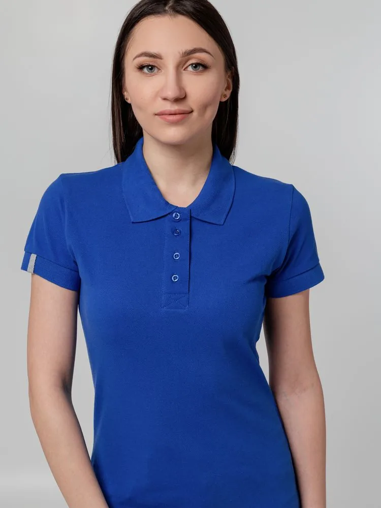 Рубашка поло женская Virma Premium Lady, ярко-синяя, размер XL фото 11