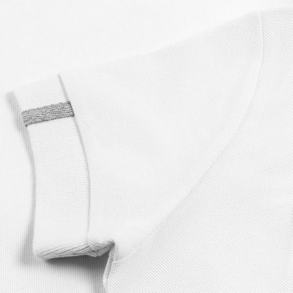 Рубашка поло женская Virma Premium Lady, белая, размер L фото 5