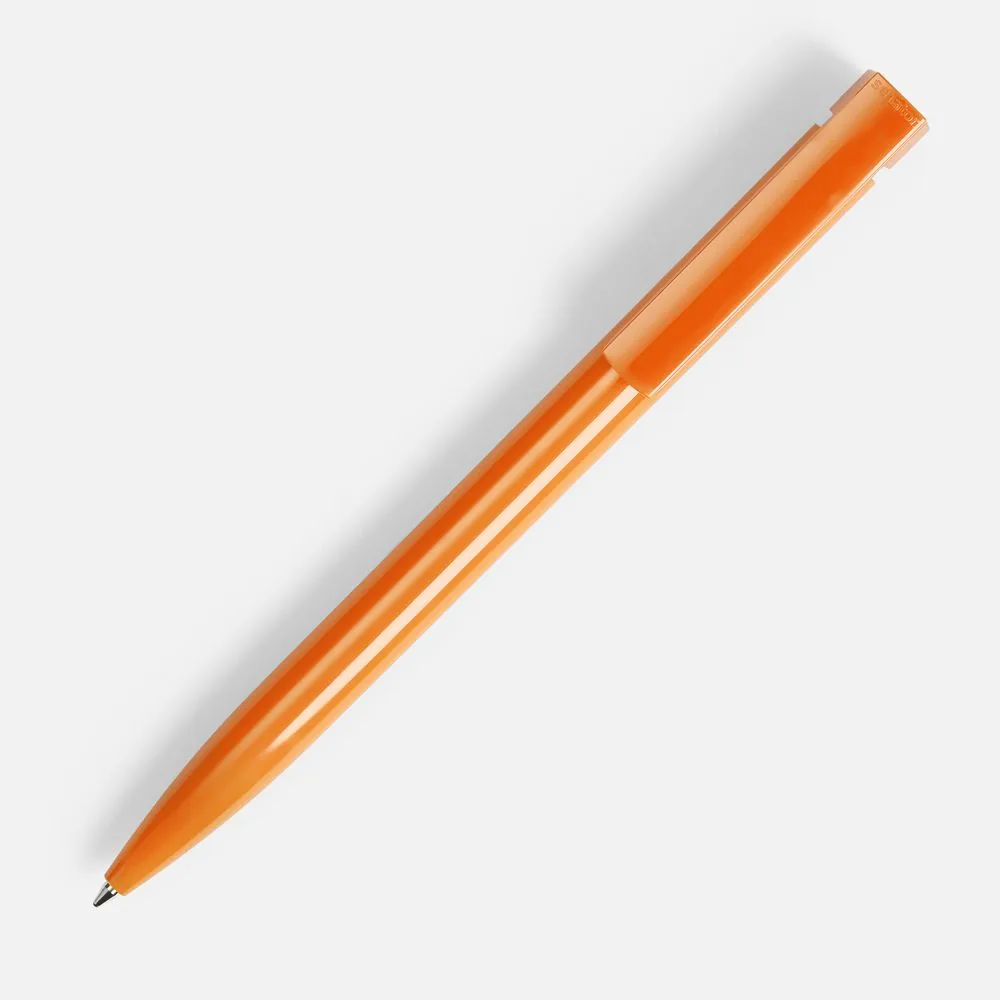 Ручка шариковая Liberty Polished, оранжевая фото 4