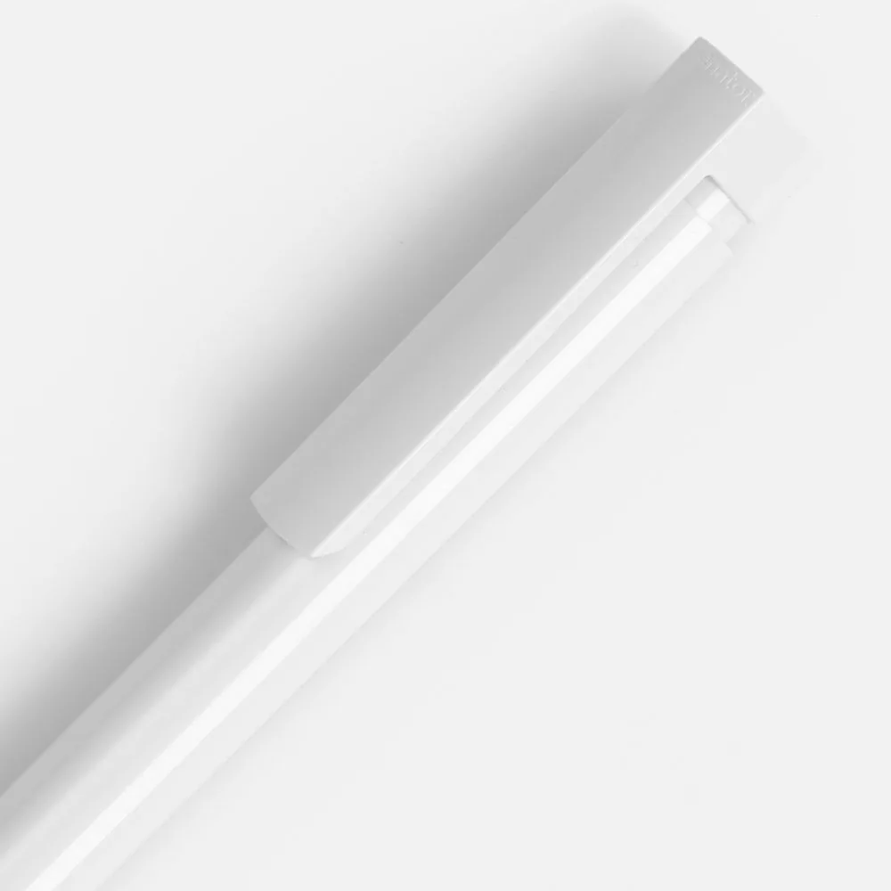 Ручка шариковая Liberty Polished, белая фото 5