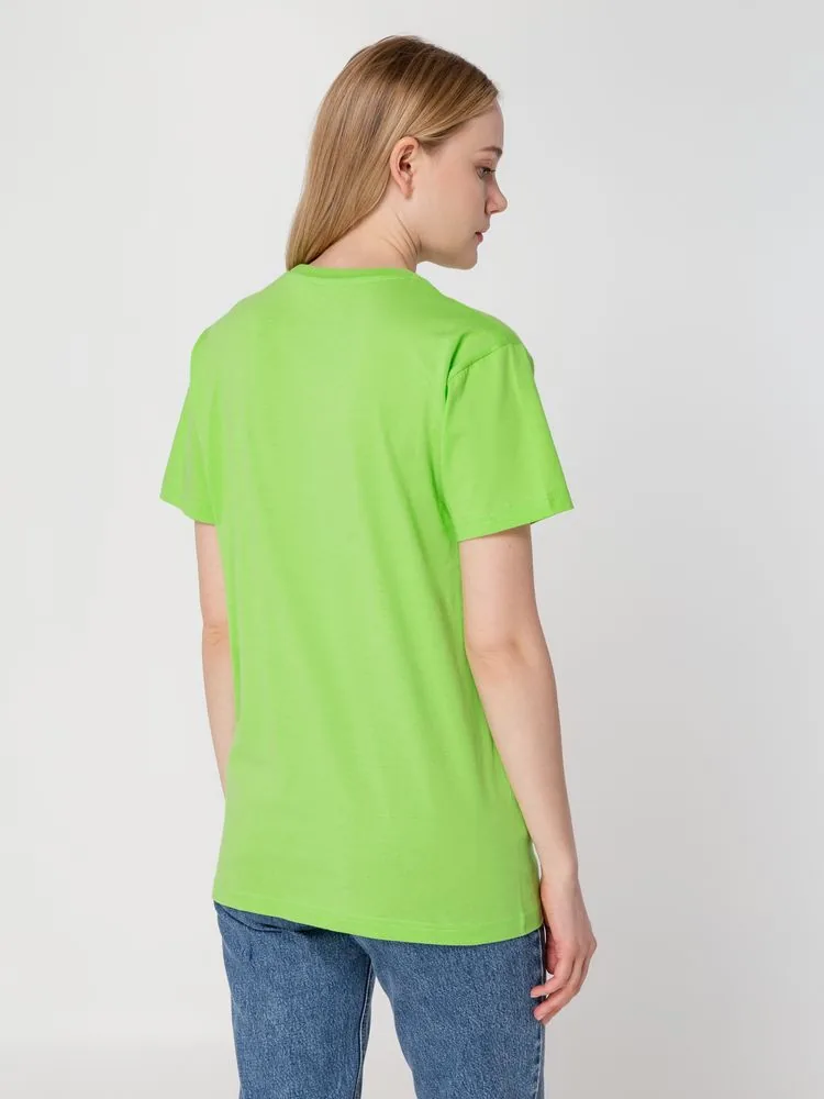 Футболка унисекс T-bolka 160, зеленое яблоко, размер L фото 11