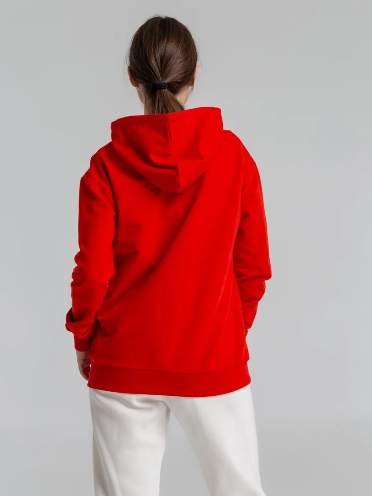 Толстовка с капюшоном Unit Kirenga красная, размер S фото 9
