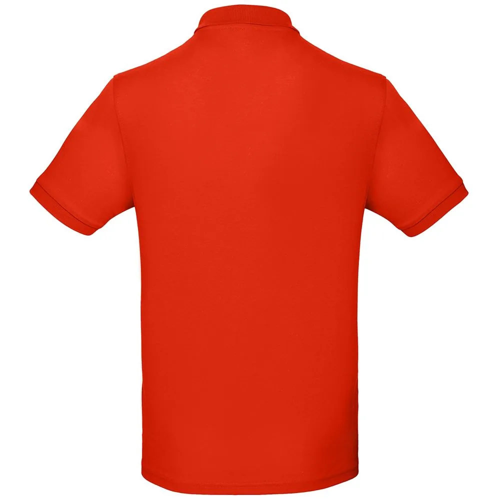 Рубашка поло мужская Inspire красная, размер M фото 3