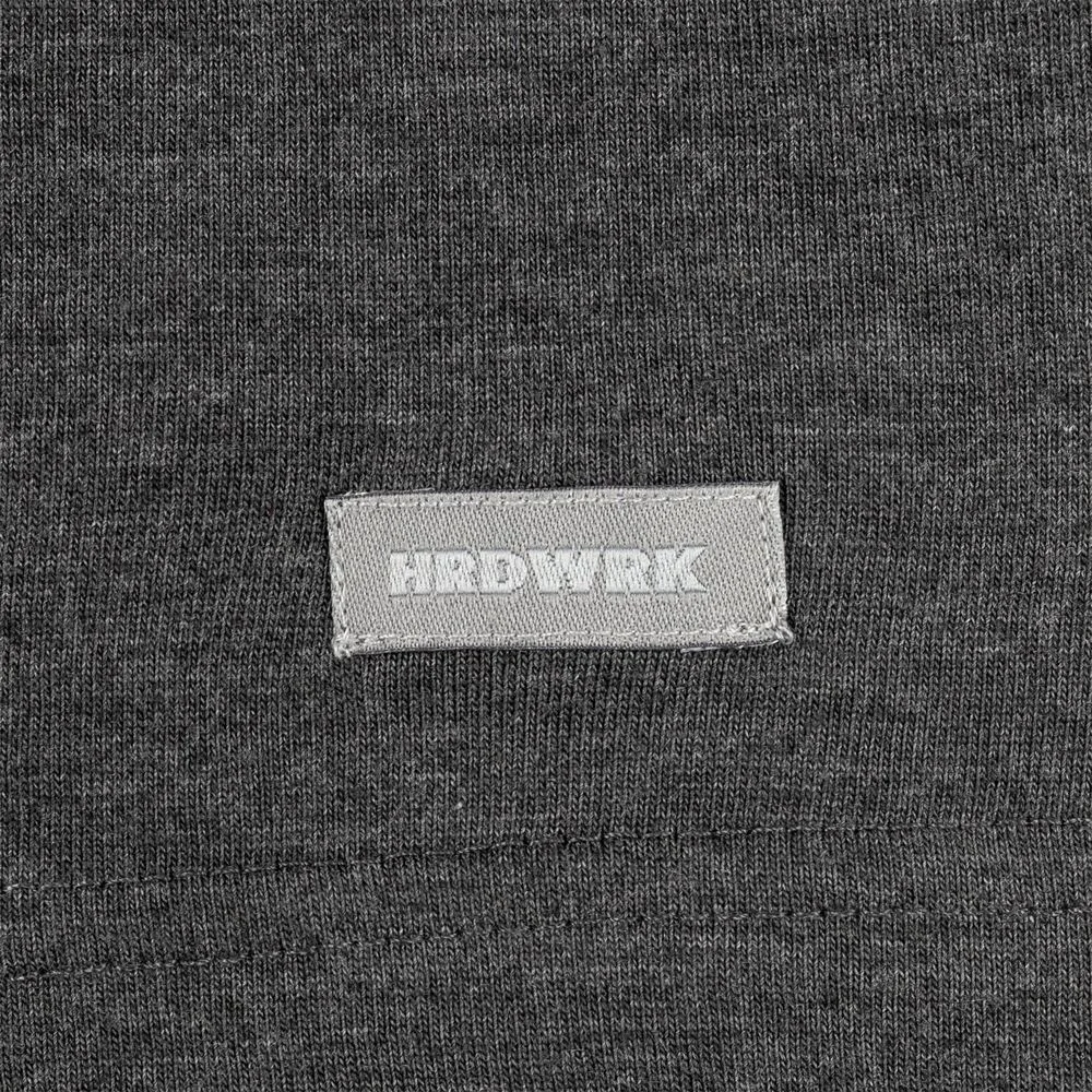 Футболка Firm Wear черный меланж, размер S фото 6