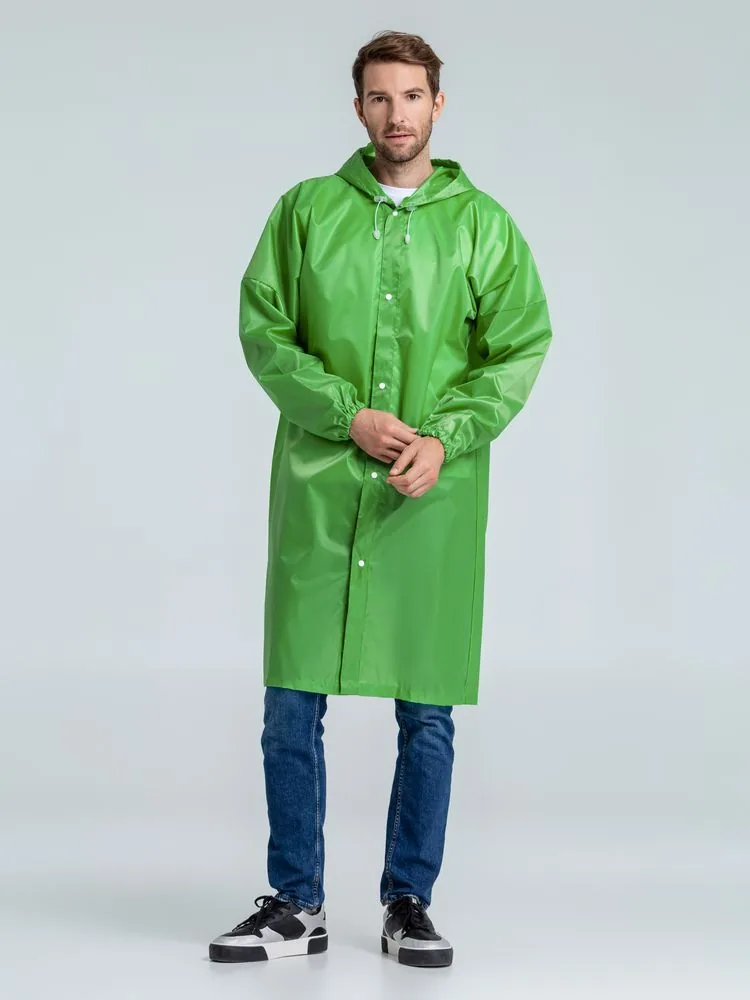 Дождевик унисекс Rainman Strong ярко-зеленый, размер L фото 4