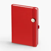 Ежедневник Favor Metal, недатированный, красный фото 2