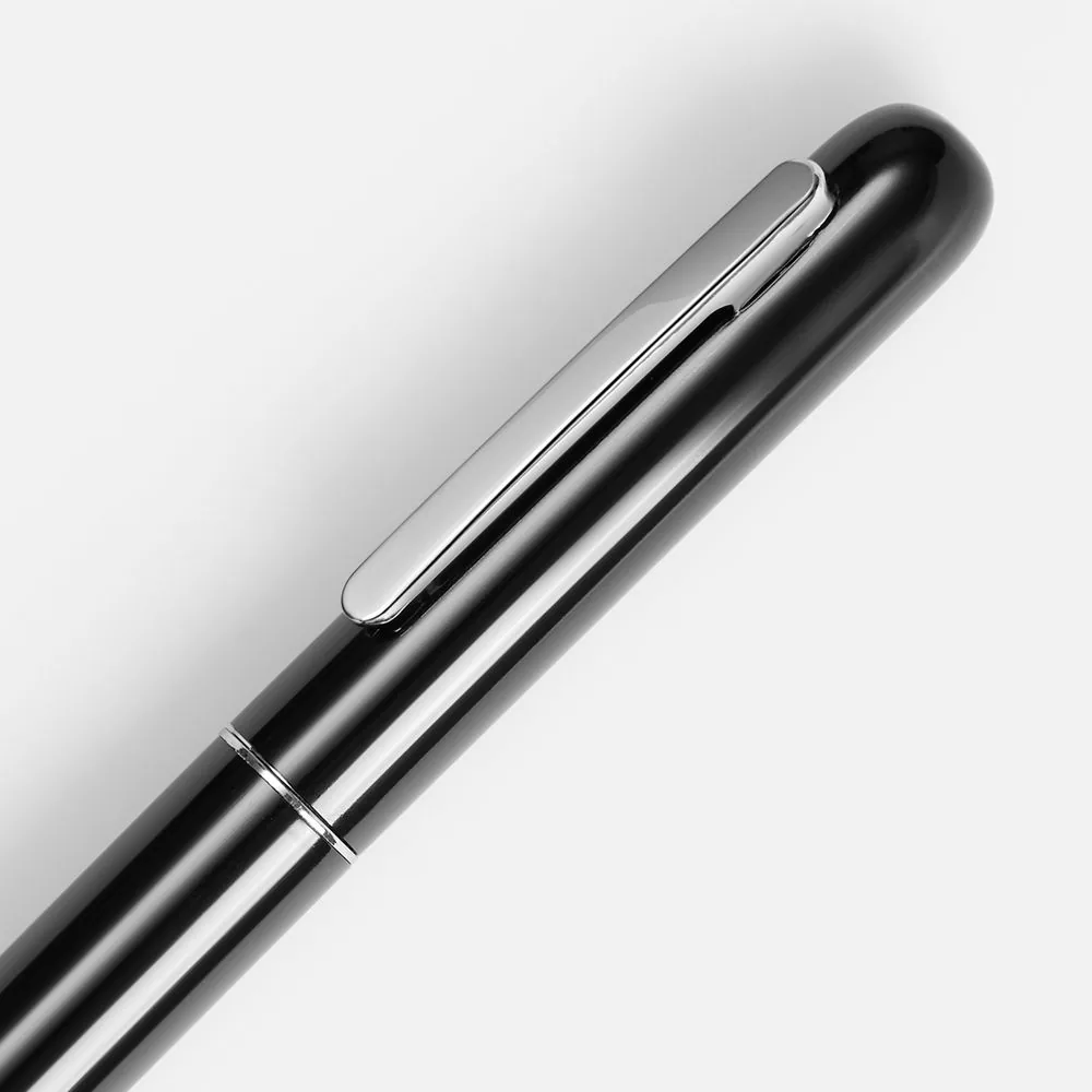 Ручка шариковая Scribo, черная фото 4