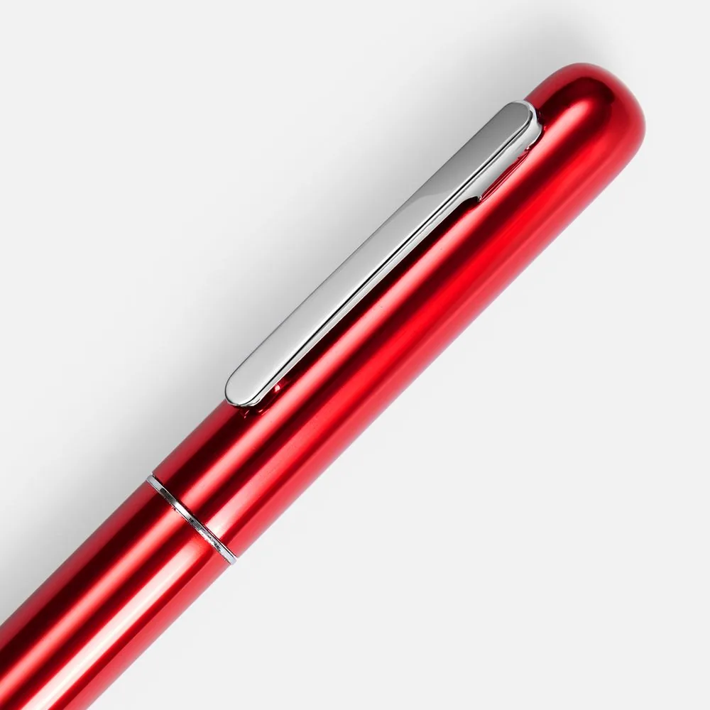 Ручка шариковая Scribo, красная фото 4