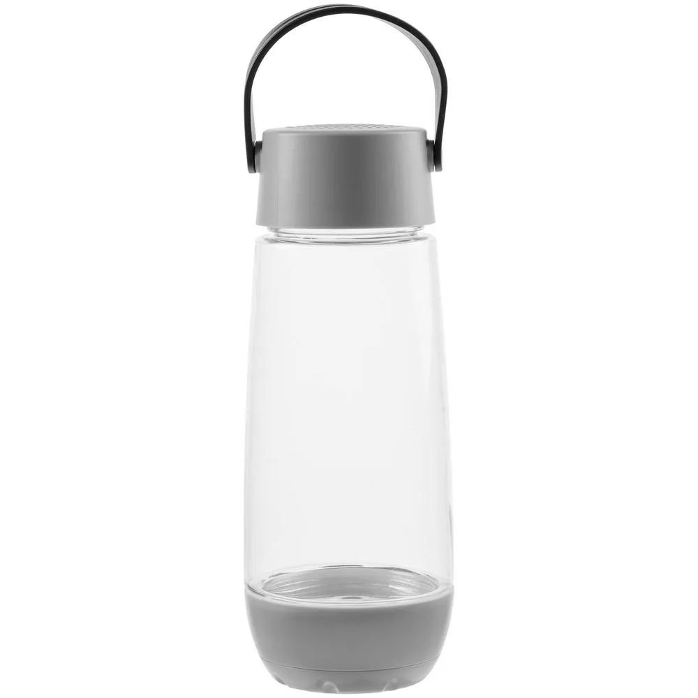 Бутылка для воды Torsta Light с колонкой и светильником, серая фото 3