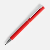 Ручка шариковая Blade Soft Touch, красная фото 2